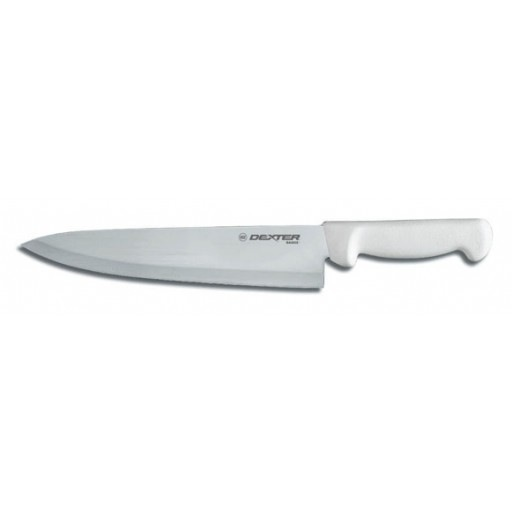 Dexter Chef Knife, Basics, 10" White handle