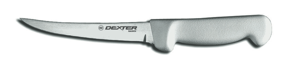 Dexter Boning Knife, BASICS, 6"  white handle