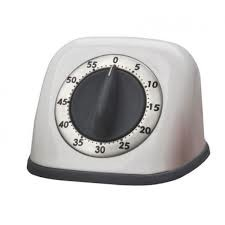 Focus Foodservice *Disc* Manual Timer, White