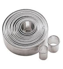 Paderno Dough Cutter, Round, 14pcs