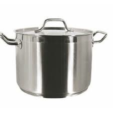 Thunder Group Stock Pot w/ Lid, Induction-Ready, 24 QT
