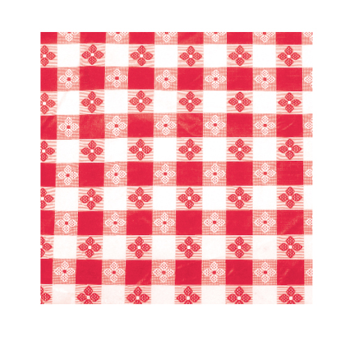 Winco Table Cloth, 52" x 90", Red