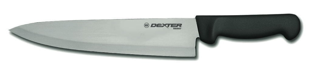 Dexter Basics Chef Knife, BASICS, Black Handle, 10"