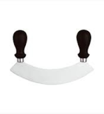 Paderno Mezzaluna, Single Blade, 10-1/4"