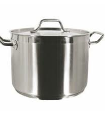 Thunder Group Stock Pot w/ Lid, Induction Ready, 32 Qt