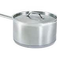 Thunder Group Sauce Pan w/Lid, S/S, Induction-Ready, 2 QT