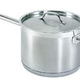 Thunder Group Sauce Pan w/Lid, S/S, Induction-Ready, 10 QT