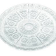 Tablecraft Cristalware Round Tray, 13"