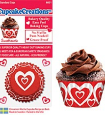 Standard Cupcake liner, Sweethearts, 32/pack