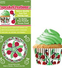 Standard Cupcake liner, Ladybug, 32/pack