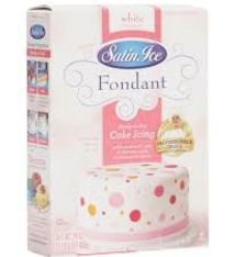 Ateco Fondant, White/Vanilla, 1.5lb
