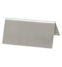 Update International Tent Sign, S/S, Blank