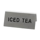 Update International Tent Sign, S/S, "Ice Tea"