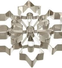 Ateco Cookie Cutter, Snowflake, 8"
