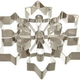 Ateco Cookie Cutter, Snowflake, 8"