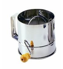 Norpro Rotary Sifter, S/S, 3 Cup