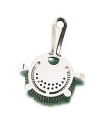 American Metalcraft Bar Strainer, S/S, 4 Prong