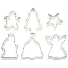 Ateco Cookie Cutters, Christmas, 5 Pcs