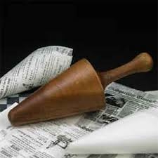 American Metalcraft Cone Roller, Wood