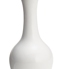 Tablecraft Vase, White Ceramic, 5-1/4"