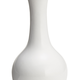 Tablecraft Vase, White Ceramic, 5-1/4"