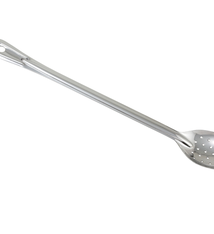 Winco Basting Spoon, S/S, Perf, 18"