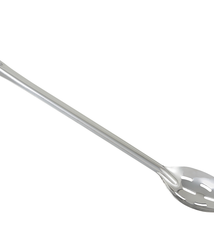 Winco Basting Spoon, S/S, Slotted, 18"