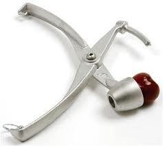 Norpro *Disc* Cherry/Olive Pitter, 7-1/4"