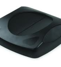 Rubbermaid Swing Top, Black