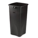 Rubbermaid Waste Container, 23 Gallon, Black