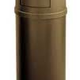 Rubbermaid Ash/Trash Container, 25 Gallon, Brown