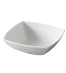CAC Fruit Bowl, PRINCESQUARE, Porcelain, 6 oz (4 Doz)