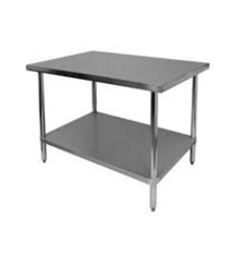 Thunder Group Work Table, S/S Top, 30" x 48" x 34"