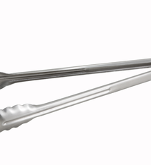 Winco Utility Tong, S/S, Coiled Spring, 16"