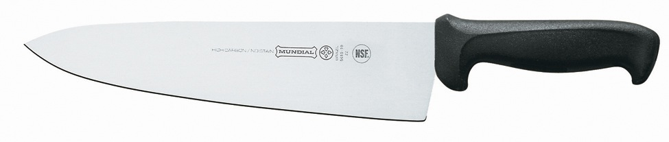 Mundial Inc Chef Knife, Carbon Steel, 10"
