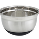 Winco Mixing Bowl, German, S/S, Silicone Base, 5 Qt