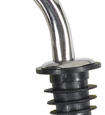 Winco Pourer, S/S, Fast Flow,  Gooseneck Spout, 1 Doz