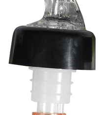 Winco Measuring Pourer, Orange Tail, 1/2 oz, 1 Doz