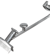 Winco Grill Scraper, Aluminum, 16" Long