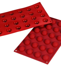 Fat Daddio's Silicone, Hemisphere, 24 Cavities