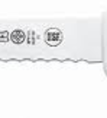 Mundial Inc Slicer Knife, 8" White Handle