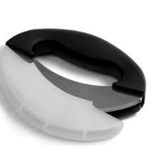 Norpro Messaluna Chopper, S/S Blades, 4" x 6"