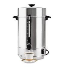 Focus Foodservice Coffee Maker, Aluminum, 101 Cup capacity