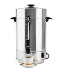 Focus Foodservice Coffeemaker, Alum, Commercial, 55 Cup