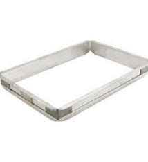 Focus Foodservice Pan Extender, Alum, Half Size, 13” x 18” x 2”