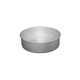 Fat Daddio's Cake Pan, Anodized Alum, Round, Solid, 6" x 3"