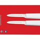 Mundial Inc Narrow Clam Knives 3", 2/pack, White