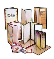 Menu Solutions Cafe Style Menu, 8-1/2", 4-1/4" x 11"