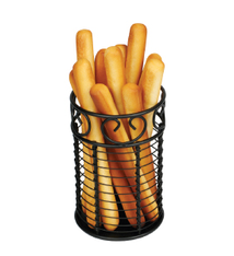 Winco Breadstick/Utensil Holder, Wire, Black