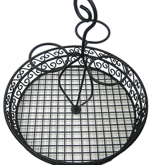 Winco Condiment Caddy, Wire, Round w/3 Ramekin Holders